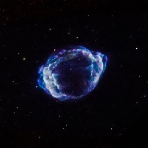 The supernova G1.9+0.3 (Image NASA/CXC/CfA/S. Chakraborti et al.)