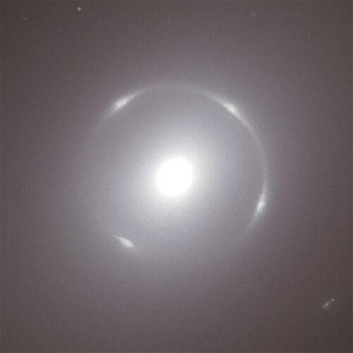 The Einstein ring around galaxy NGC 6505 (Image ESA/Euclid/Euclid Consortium/NASA, image processing by J.-C. Cuillandre, G. Anselmi, T. Li / CC BY-SA 3.0 IGO)