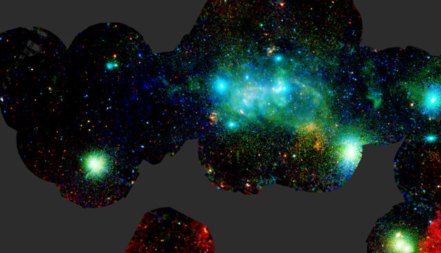 X-ray view of the Milky Way center (Image ESA/XMM-Newton/G. Ponti et al. 2015)