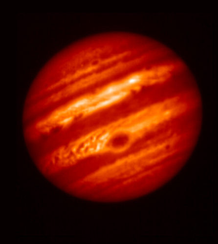 Jupiter seen by the Subaru telescope (Photo NAOJ/NASA/JPL-Caltech)
