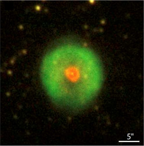 HuBi 1 (Image courtesy Guerrero, Fang, Miller Bertolami, et al., 2018, Nature Astronomy, tmp, 112. All rights reserved)