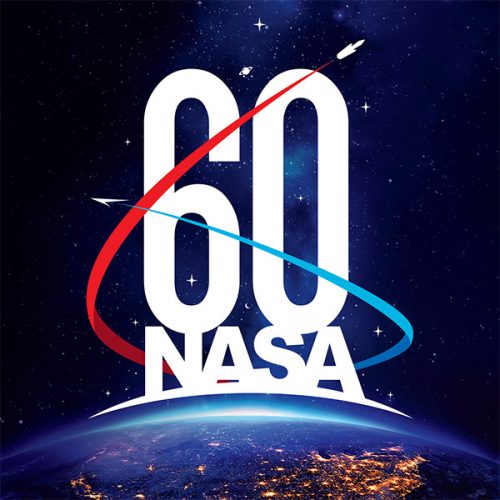 NASA's 60th anniversary logo (Image NASA)