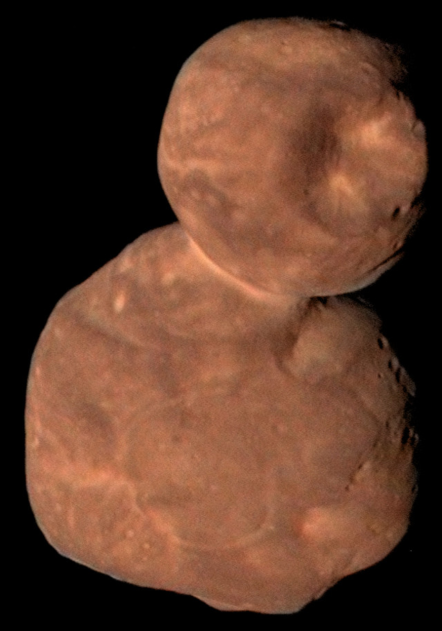 Ultima Thule image on the cover of Science (Image NASA/Johns Hopkins University Applied Physics Laboratory/Southwest Research Institute/Roman Tkachenko)