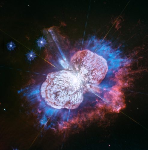 New details of the Eta Carinae system discovered in ultraviolet light