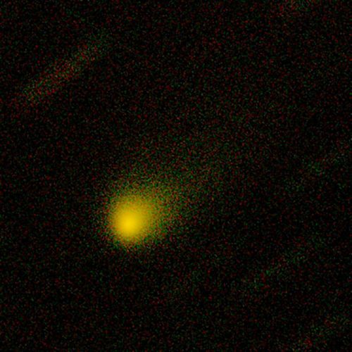 Interstellar comet 2I/Borisov (Image courtesy Gemini Observatory/Nsf/Aura)