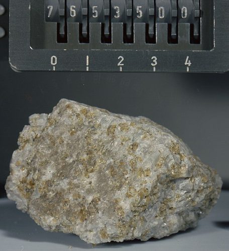 The sample Troctolite 76535