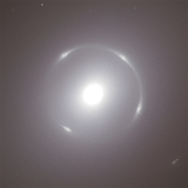 The Einstein ring around galaxy NGC 6505 (Image ESA/Euclid/Euclid Consortium/NASA, image processing by J.-C. Cuillandre, G. Anselmi, T. Li / CC BY-SA 3.0 IGO)