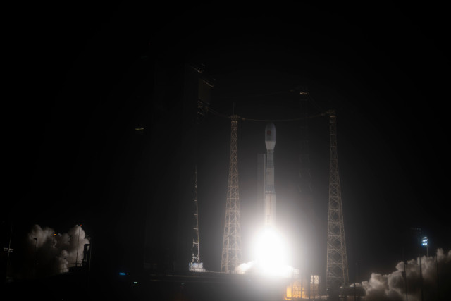 The Smile satellite blasting off atop a Vega-C rocket (Photo ESA-S. Corvaja - ESA Standard License)